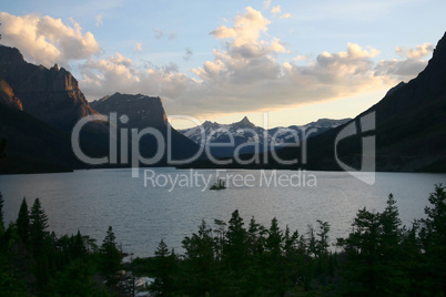 Glacier National Park Sunset