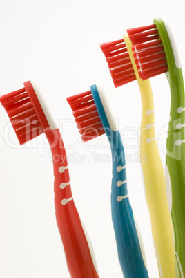 Colorful Toothbrushes