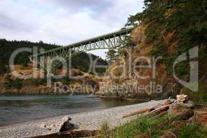 Deception Pass bridge Washington