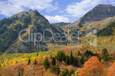 Mt. Timpanogos Wasatch Mts Utah USA