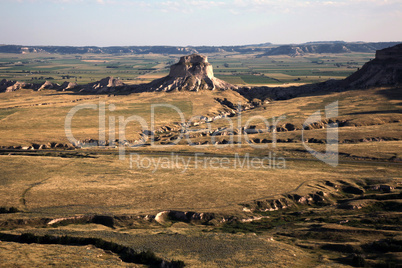 Scotts Bluff National Monument view
