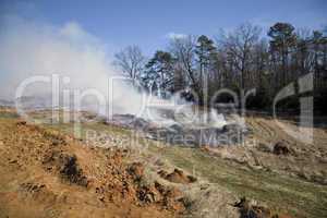 Mulch Fire at Condo Development