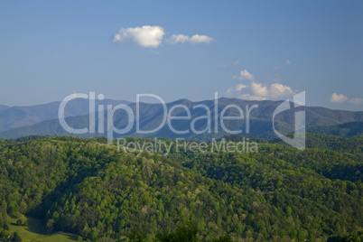 Foothills Parkway, Spring