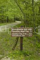 Schoolhouse Gap Trail Sign