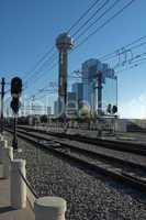 Rail Line, Downtown, Dallas, TX