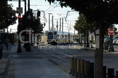 Trolley/Train, Downtown, Dallas, TX