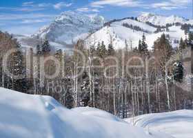 Winter Wasatch Mountains of Utah