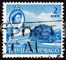Postage stamp Trinidad and Tobago 1960 Queen's Hall, Port-of-Spa