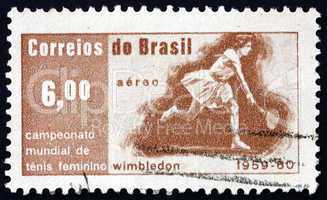 Postage stamp Brazil 1960 Maria E. Bueno