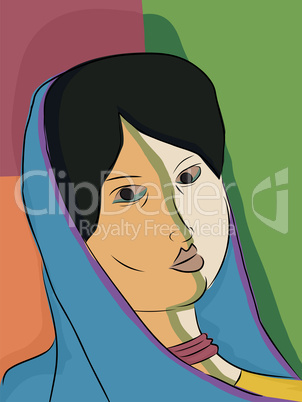 Indian Muslim Woman