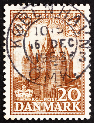 Postage stamp Denmark 1953 The Church of Our Lady, Kalundborg