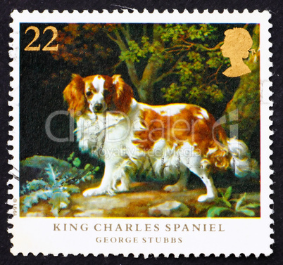 Postage stamp GB 1991 King Charles Spaniel