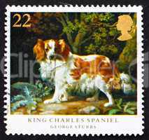 Postage stamp GB 1991 King Charles Spaniel
