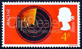 Postage stamp GB 1967 Radar Screen