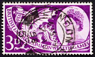 Postage stamp GB 1958 Welsh Dragon