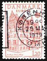 Postage stamp Denmark 1978 Jens Bang?s Stone House