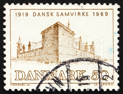 Postage stamp Denmark 1969 Kronborg Castle