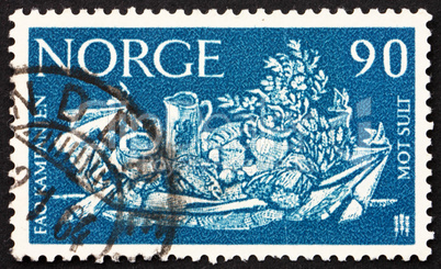 Postage stamp Norway 1963 Still Life