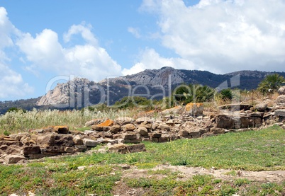 Roman ruins, century II b.c. Spain