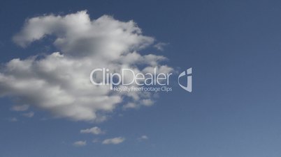 clouds timelapse dark blue sky