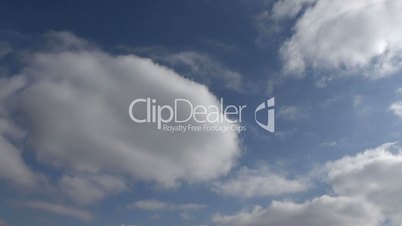 clouds timelapse dark blue sky