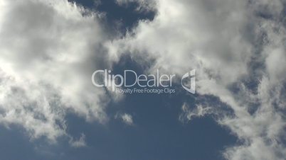 clouds timelapse dark blue sky