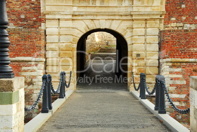 Belgrade fortress gate