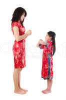 Chinese parent and child