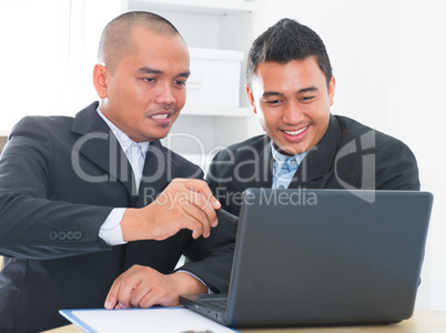 Businessteam discussion