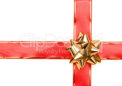 Red Gift Ribbon and Bow