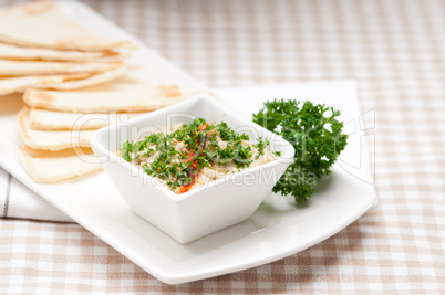 moutabal baba ghanoush eggplant dip