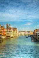 View to Grande Canal in Venice, Italy