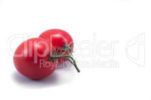 Ripe Tomatoes with vine