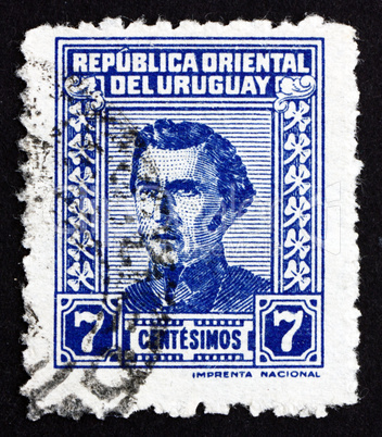 Postage stamp Uruguay 1948 Artigas, General and Patriot