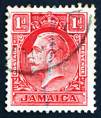 Postage stamp Costa Rica 1921 King George V
