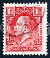 Postage stamp Costa Rica 1921 King George V