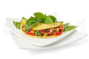 omelet  with  vegetables