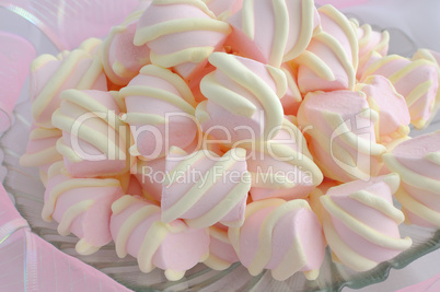 marshmallows close-up