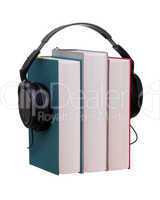 books with headphones