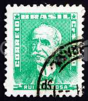 Postage stamp Brazil 1954 Rui Barbosa de Oliveira, Politician