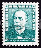Postage stamp Brazil 1954 Joaquim Duarte Murtinho, Politician