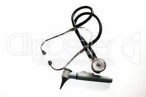 stethoskop und otoskop