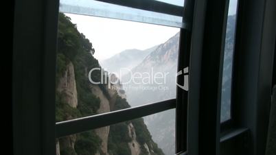 chinesisches seilbahn panorama