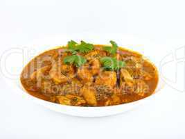 Bowl of chicken curry