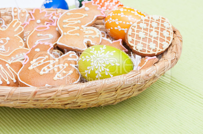 Easter Gingerbreads and Eggs