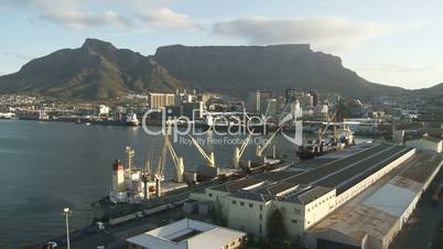 Time lapse of Cape Town harbour