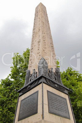 Egyptian obelisk, London