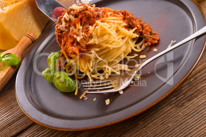 spaghetti bolognese