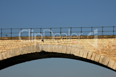 France, Le Pont  d Avignon in Provence