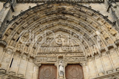France, the cathedral of Bazas in Gironde